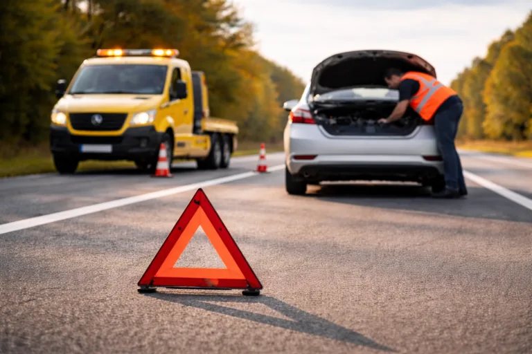 Závada motoru i prázdná pneumatika? Tohle jsou nejčastější důvody výjezdů asistenční služby